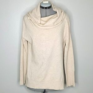 Lusso S 100% cashmere cowl neck sweater